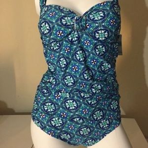 SPANX Assets Halter Shaper Swimsuit